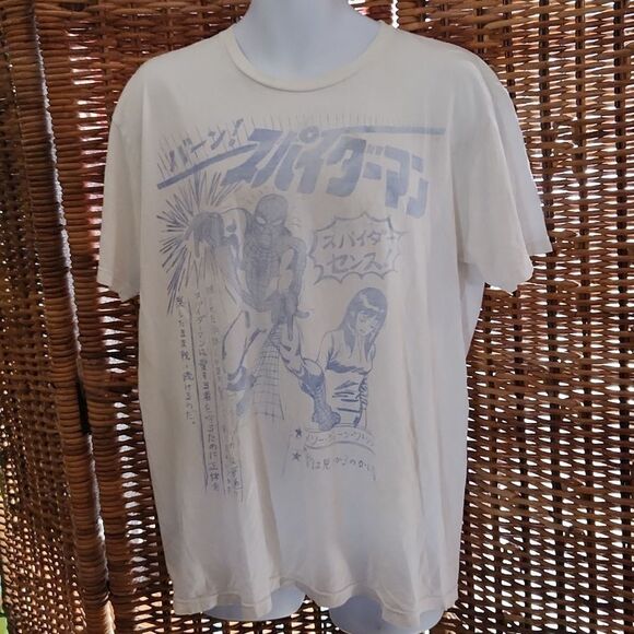 Japanese Spiderman Takuya Yamashiro Anime T-shirt XL - Picture 1 of 5